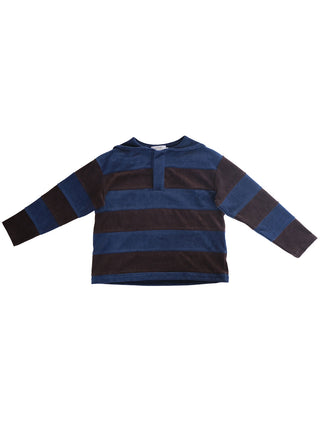 PREORDER: Navy Striped Pullover