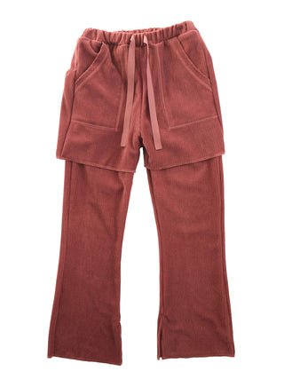 PREORDER: Velour Layered Pants