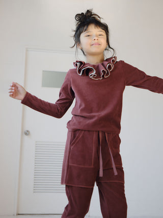PREORDER: Velour Layered Pants