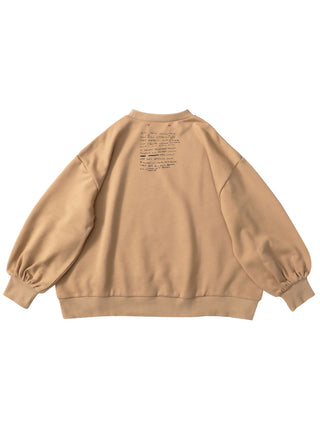 PREORDER: Beige Glasses Sweatshirt