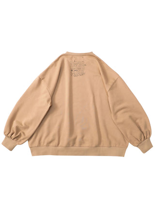 PREORDER: Woman Beige Glasses Sweatshirt
