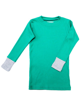 PREORDER: Green Ribbed Top