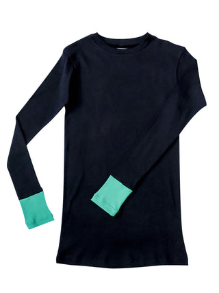 PREORDER: Woman Black Ribbed Top