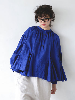 PREORDER: Woman Blue Frill Blouse