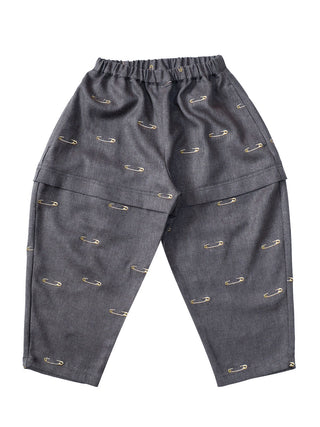 PREORDER: Grey Safety Pink Pants