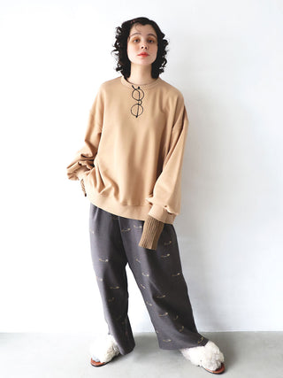 PREORDER: Woman Grey Safety Pink Pants
