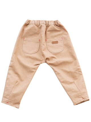 PREORDER: Beige Circle Jeans
