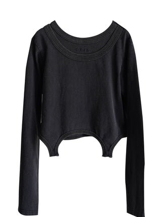 Layered Neck T-shirt