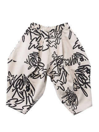 PREORDER: Beige & Black Pants