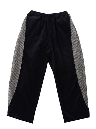 PREORDER: Black Side Panel Pants