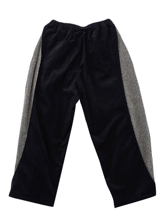 PREORDER: Black Side Panel Pants