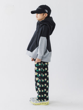 PREORDER: Black Flower Pants