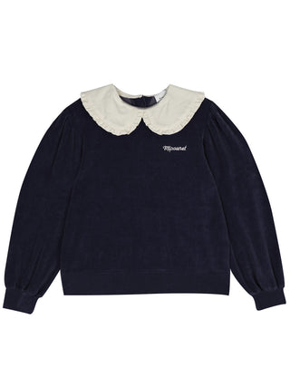 Margot Velvet Sweatshirt