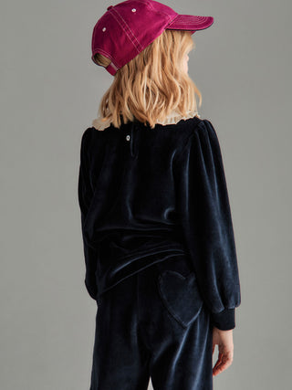 Margot Velvet Sweatshirt