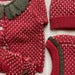 Strawberry Beanie & Mittens Set