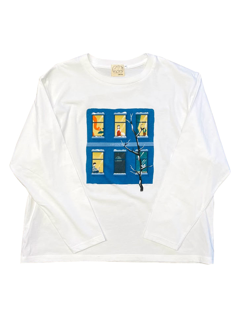 White Swoon House T-Shirt