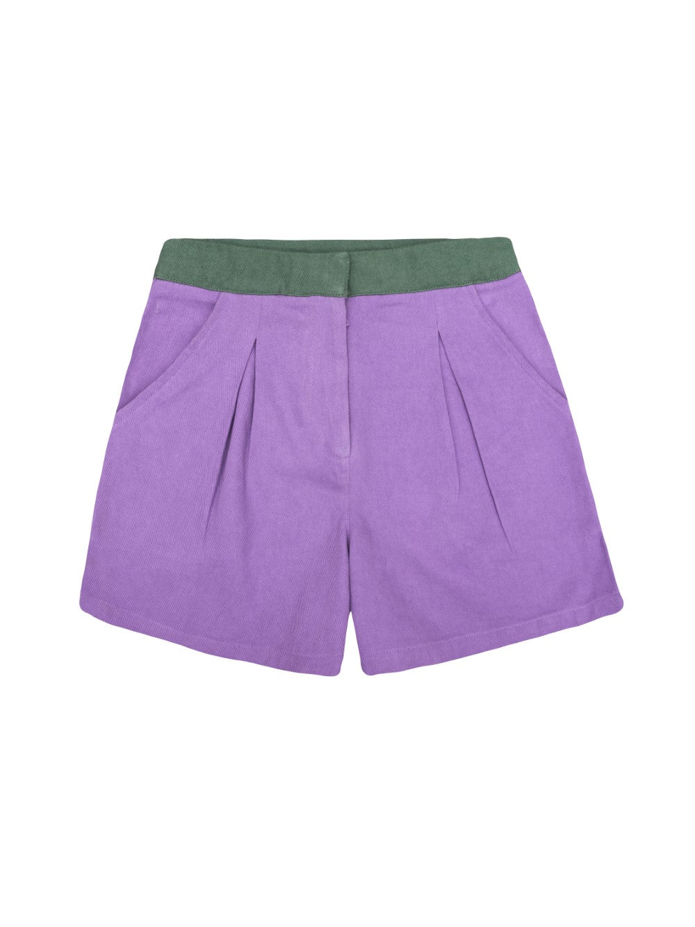 Green and Purple Shorts