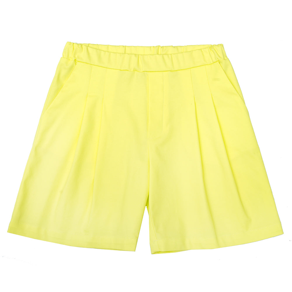 Flax Yellow Shorts