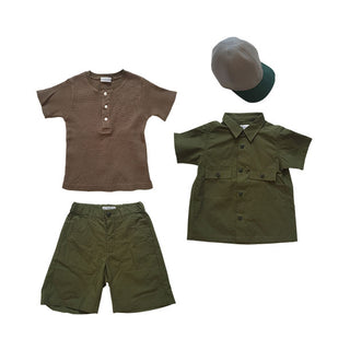 Khaki Flap Pocket Shirt