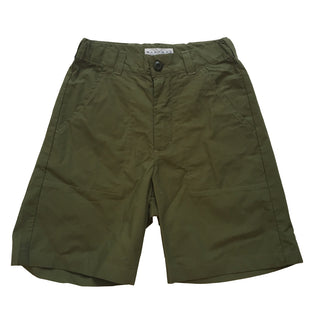 Khaki Fatigue Shorts