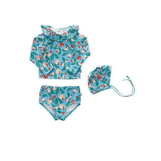 Flower Print Swim Bottoms