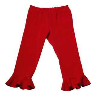 Ruffle Edged Trousers