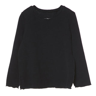 Douuod Black Knit Sweater