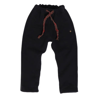 Drawstring Black Sweatpants