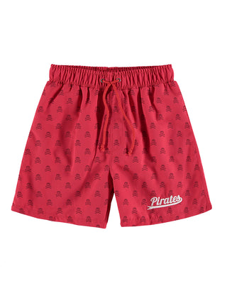 Pirate Magic Print Swimshorts