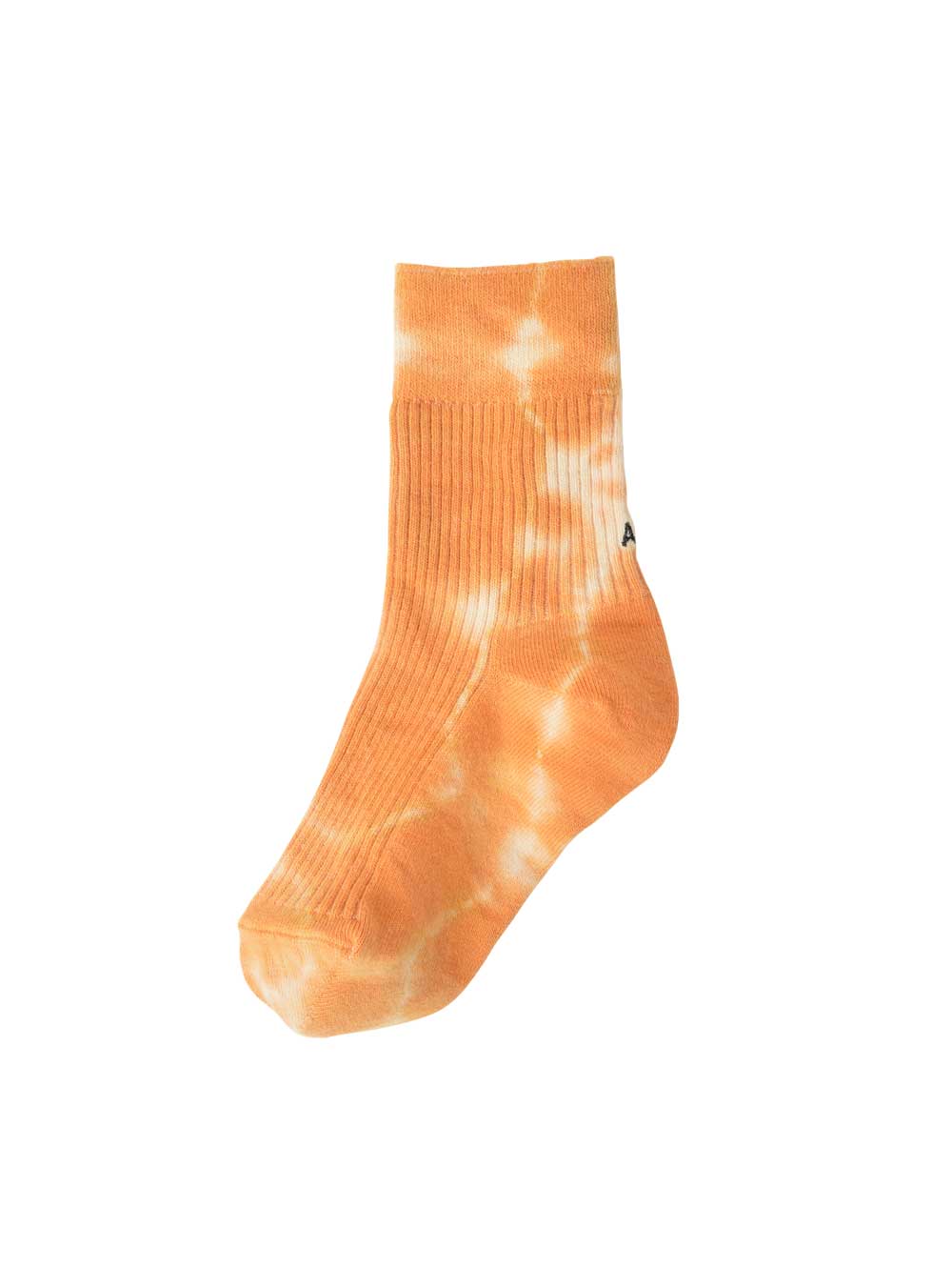 Orange Tie Dyed Socks