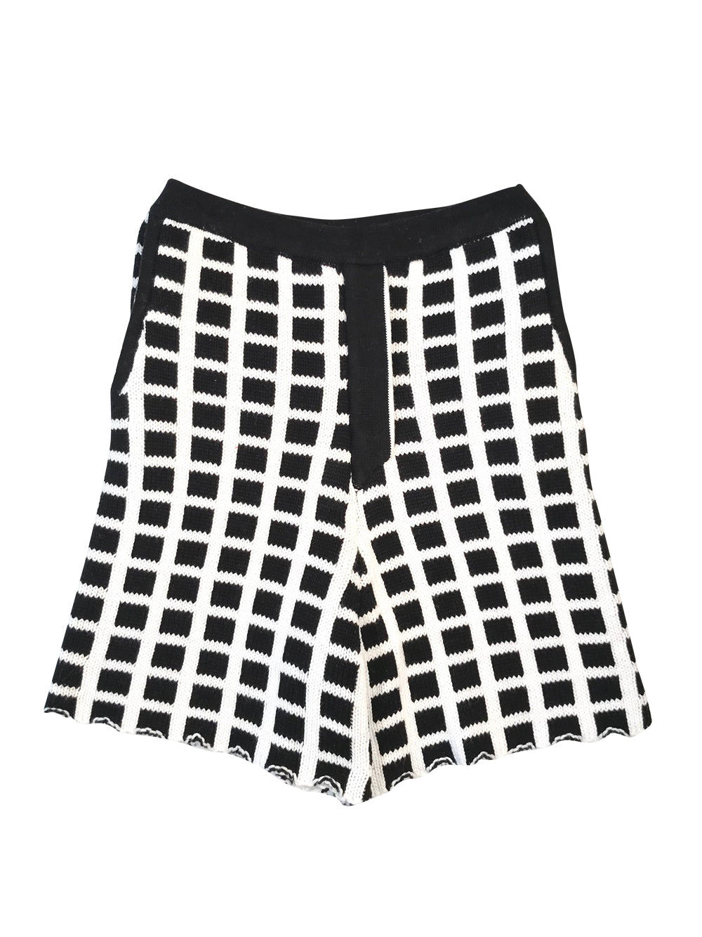 Black and White Shorts