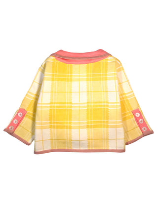 Yellow Checked Jacket