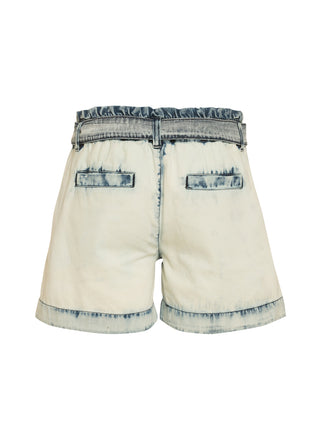 Denim Tie shorts