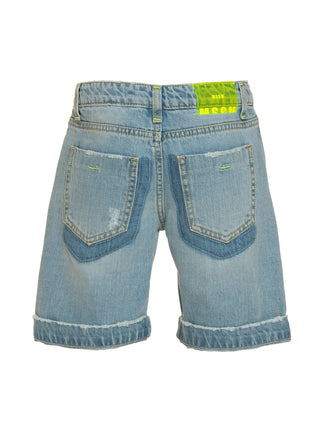 MSGM Boys Denim Shorts