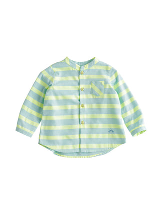 MInt Striped Baby Shirt