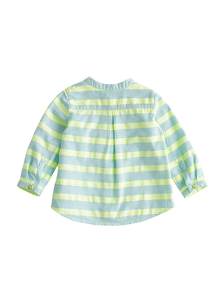 MInt Striped Baby Shirt