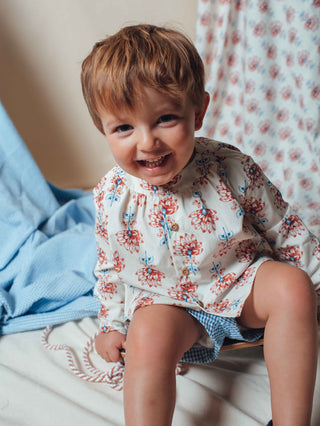 Blue water lily maho shirt