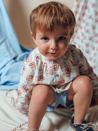 Blue water lily maho shirt