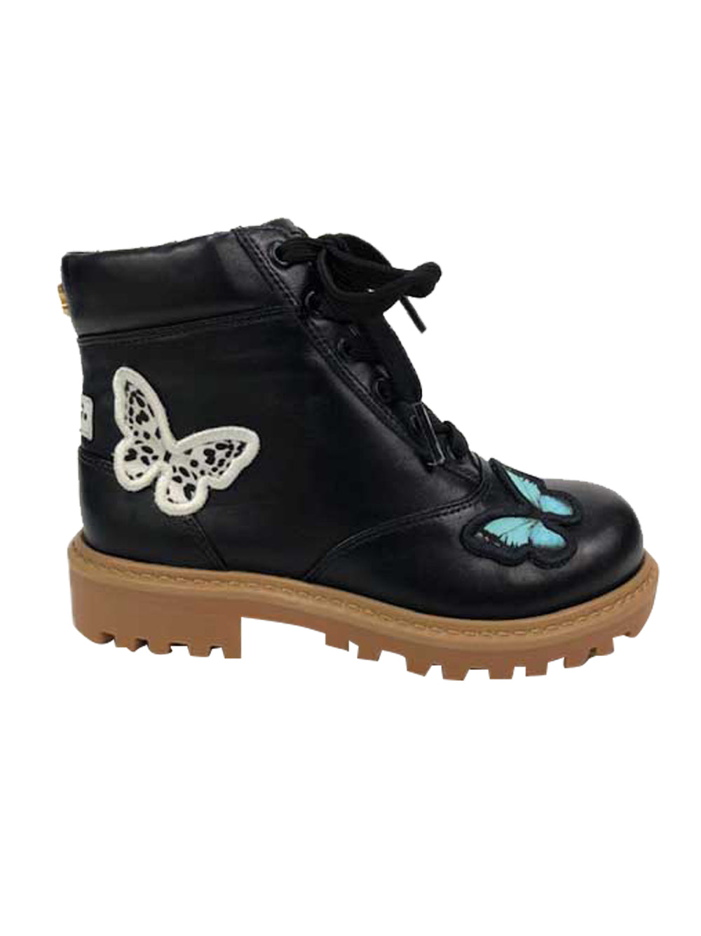 Tia Butterfly Lace Up Boot