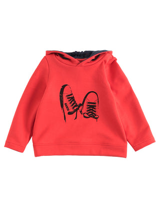 Red Sneaker Sweatshirt