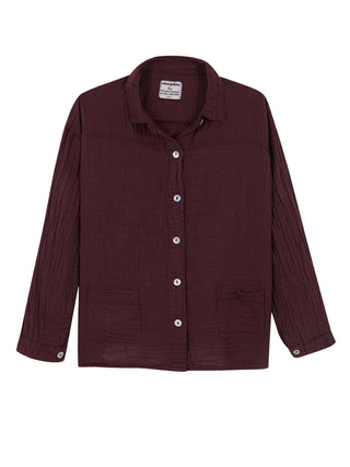 Aubergine Cheese Shirt