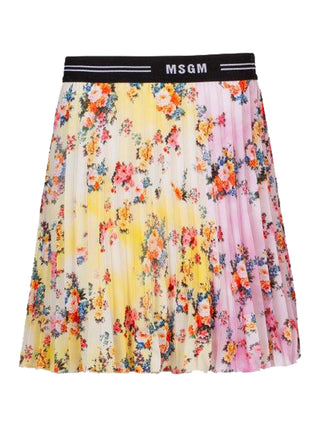 Ombre Floral Skirt