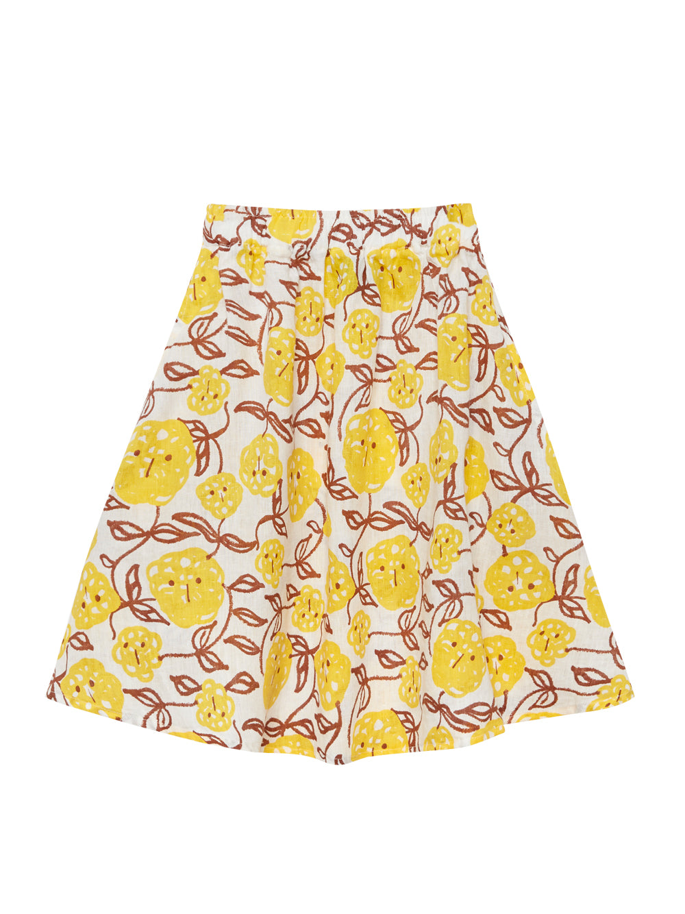 Mimosa Linen Skirt