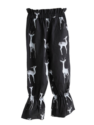 Deer Pattern Pants