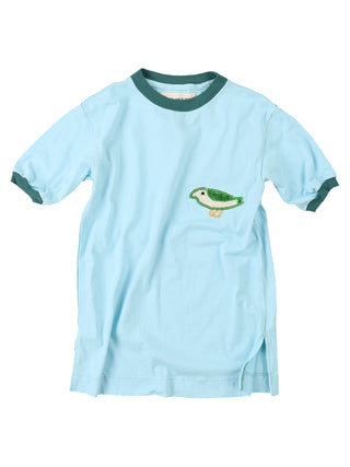 Vintage Tenjiku Slow Blue Bird Tee