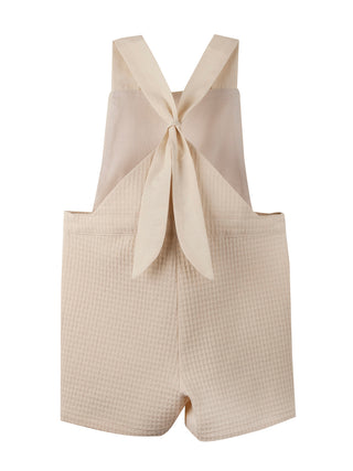 Beige Classic Dungarees