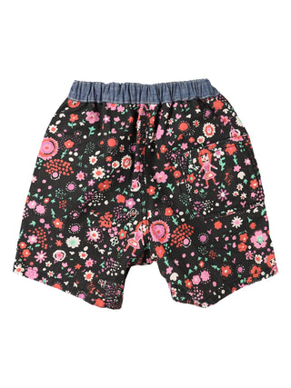 Cotton Linen Total Pattern Shorts