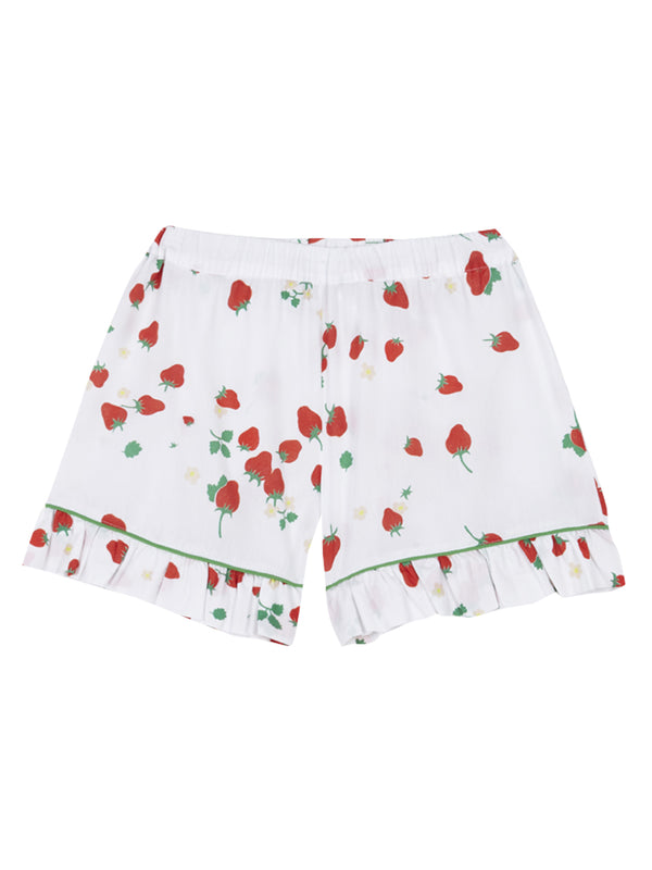 Strawberry Shorts - Shan and Toad - Luxury Kidswear Shop