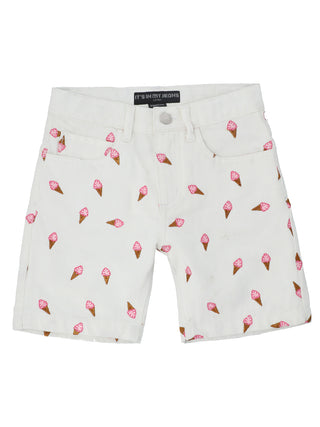 Vanilla Ice Cream Shorts