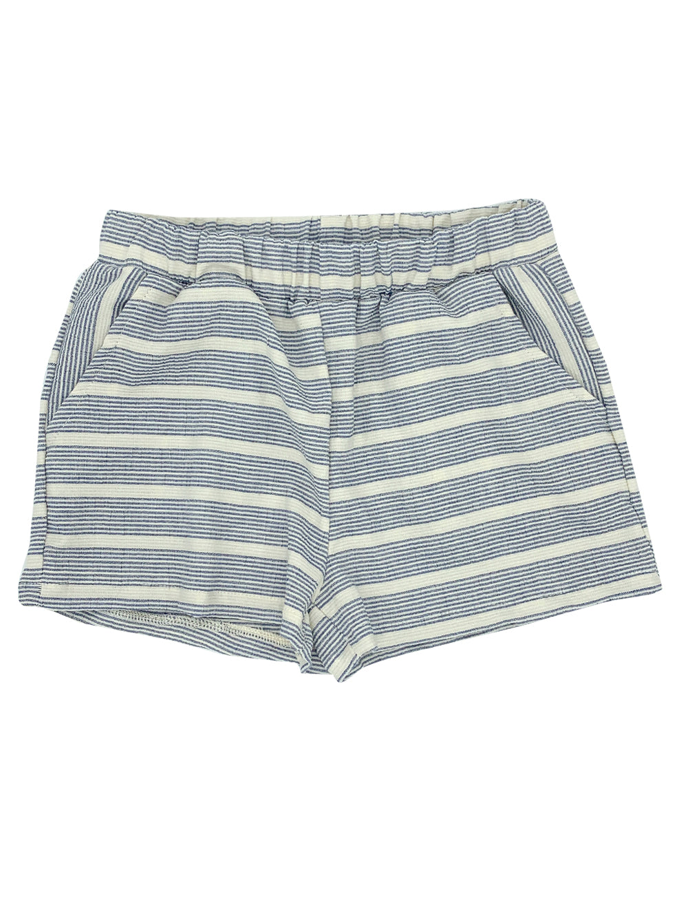 Azucar Blue Stripe Shorts
